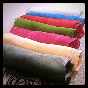 Colorful Lightweight scarves